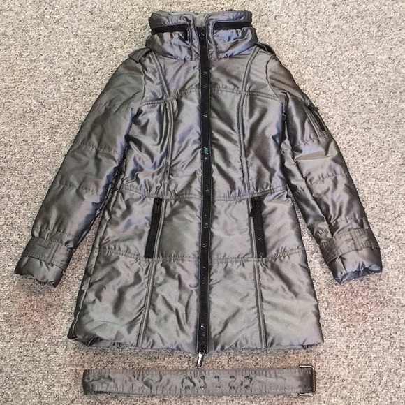A/X Armani Exchange Silver/Gray Puffer Jacket. - Picture 2 of 16